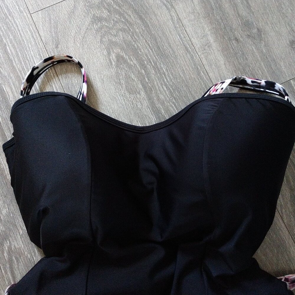 NWOT Panache Swim Florentine Sweetheart Belt Detail One Piece Swimsuit - Picture 5 of 13